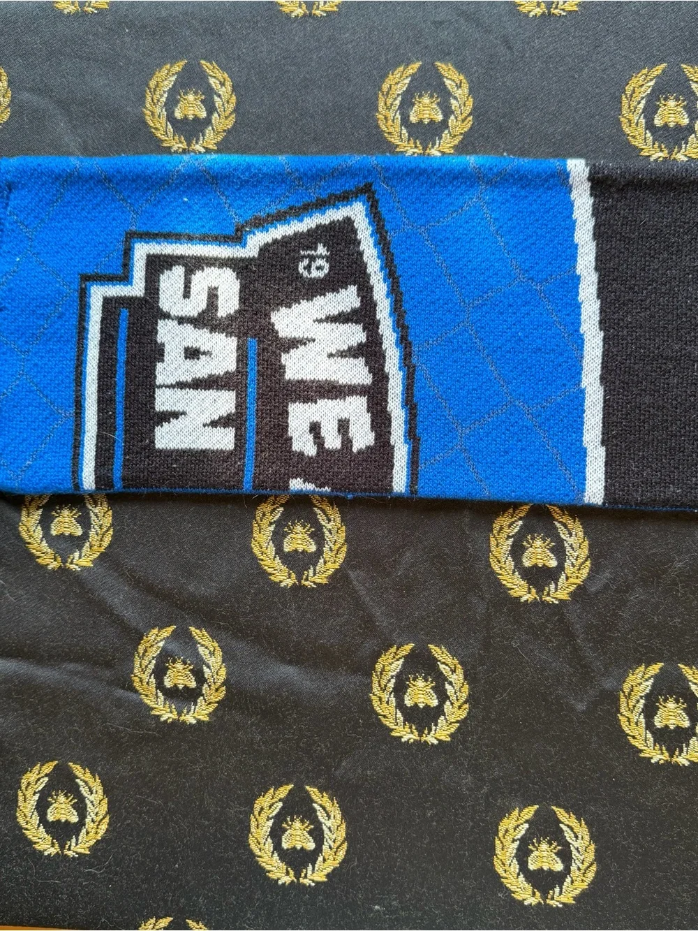 San Jose Earthquakes We Are San Jose Blue & Black Scarf